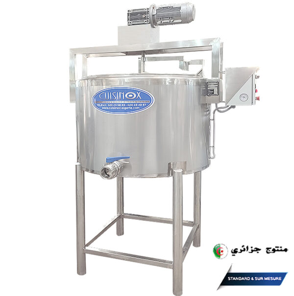 Cuve tranche caille à chaudière 600 litres